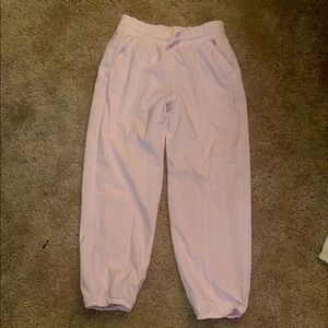 Kids Pink Jogger Pants